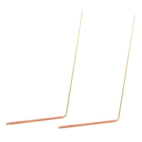 Kisangel 2 Stück Kupfer Wünschelruten für Schatzsuche Präzise Metallsonde aus Reinem Kupfer Leicht Tragbar Hohe Genauigkeit bei Metallortung Kisangel 2 Stück Kupfer Wünschelruten für Schatzsuche Präzise Metallsonde aus Reinem Kupfer Leicht Tragbar Hohe Genauigkeit bei Metallortung von Kisangel