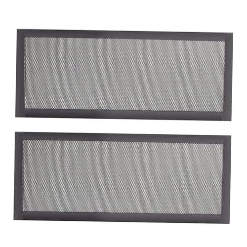 Kisangel 2 Stück Magnetische Bodenlüftungsabdeckung mit Insektenschutz Hitzebeständig Installieren Robustes Lüftungsgitter für Saubere Luftzirkulation Zuhause von Kisangel