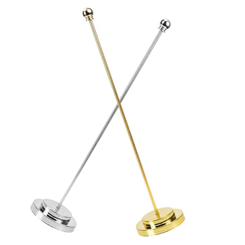 Kisangel 2 Stück Metall flaggenhalter Gold Silber Stabiler Fahnenmast Ständer für Schreibtisch Büro Kleine Flaggenhalterung Dekorativer Flaggenständer für Tischdekoration und Meetingräume Kisangel 2 Stück Metall flaggenhalter Gold Silber Stabiler Fahnenmast Ständer für Schreibtisch Büro Kleine Flaggenhalterung Dekorativer Flaggenständer für Tischdekoration und Meetingräume von Kisangel