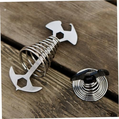 Kisangel 2 Stück Outdoor Camping Zeltheringe mit Federzug Edelstahl Robust Windfest Vielseitig für Harte Böden Zeltnägel Heringe Zubehör Kisangel 2 Stück Outdoor Camping Zeltheringe mit Federzug Edelstahl Robust Windfest Vielseitig für Harte Böden Zeltnägel Heringe Zubehör von Kisangel