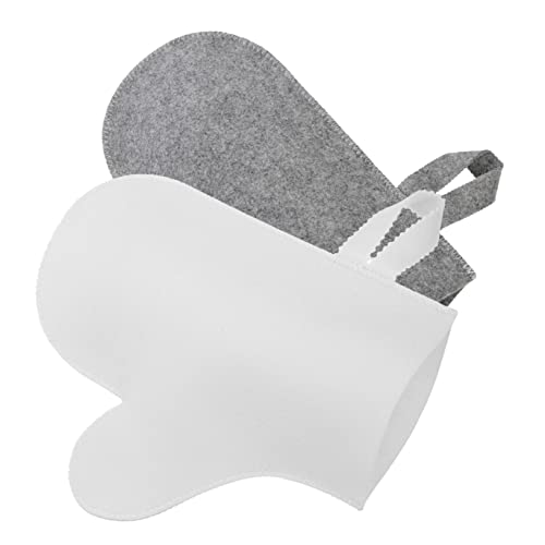 Kisangel 2 Stück Peeling Handschuh Sauna Massagehandschuhe Körperreinigung Exfoliating Badewanne Weiß Hautreinigung Dead Skin Remover Spa Zubehör Kisangel 2 Stück Peeling Handschuh Sauna Massagehandschuhe Körperreinigung Exfoliating Badewanne Weiß Hautreinigung Dead Skin Remover Spa Zubehör von Kisangel