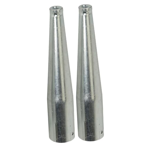 Kisangel 2 Stück Robuster Metall Extension Handle Connector für Gartengeräte Vielseitiger Ersatz Hackenschlauch und Rechenverbinder Langlebiger Holzstiel Adapter für Einfache von Kisangel