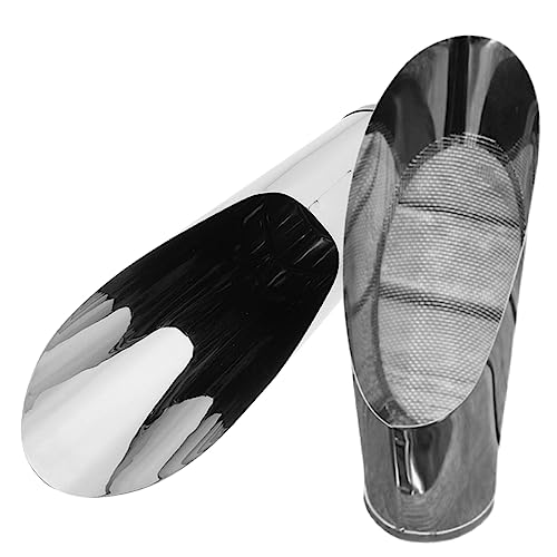 Kisangel 2 Stück Schaufel mit Sieb Praktische Gartenschaufel für Umpflanzen und Gartenarbeit Ergonomischer Griff Leicht und Langlebig für Outdoor Anwendungen von Kisangel