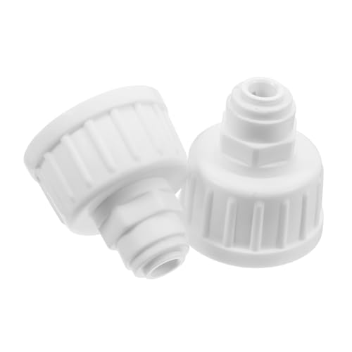 Kisangel 2 Stück Schnellanschluss für Sprühsysteme Gerade Mister Adapter für Gartenschläuche Wasserdichtes Design Installieren für Außenbereich und Nebelsysteme von Kisangel