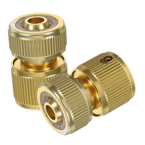 Kisangel 2 Stück Teiliges Aluminiumlegierung Wasser Schlauchanschluss Schnellverbinder für Gartenbewässerung Robuste Kupplungsadapter für Flexible Anwendungen Kisangel 2 Stück Teiliges Aluminiumlegierung Wasser Schlauchanschluss Schnellverbinder für Gartenbewässerung Robuste Kupplungsadapter für Flexible Anwendungen von Kisangel