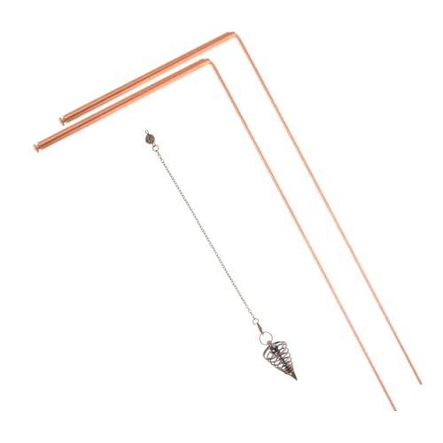 Kisangel 2 Stück Teiliges Dowsing Rod aus Messing Robuste Detektionsstäbe mit Glatter Oberfläche Tragbar und Komfortabel für Outdoor aktivitäten Wie Spukortung Wassersuche und Goldortung Kisangel 2 Stück Teiliges Dowsing Rod aus Messing Robuste Detektionsstäbe mit Glatter Oberfläche Tragbar und Komfortabel für Outdoor aktivitäten Wie Spukortung Wassersuche und Goldortung von Kisangel