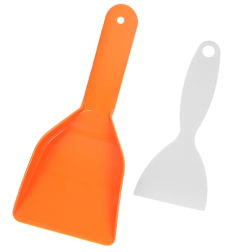 Kisangel 2 Stück Teiliges EIS Schneeschaufel Robustes Tool Frostbeständig Kratzfrei für Kühlschrank Gefrierschrank und Haushalt Ergonomisch Vielseitig Einsetzbar Gelb Groß Mittel Kisangel 2 Stück Teiliges EIS Schneeschaufel Robustes Tool Frostbeständig Kratzfrei für Kühlschrank Gefrierschrank und Haushalt Ergonomisch Vielseitig Einsetzbar Gelb Groß Mittel von Kisangel