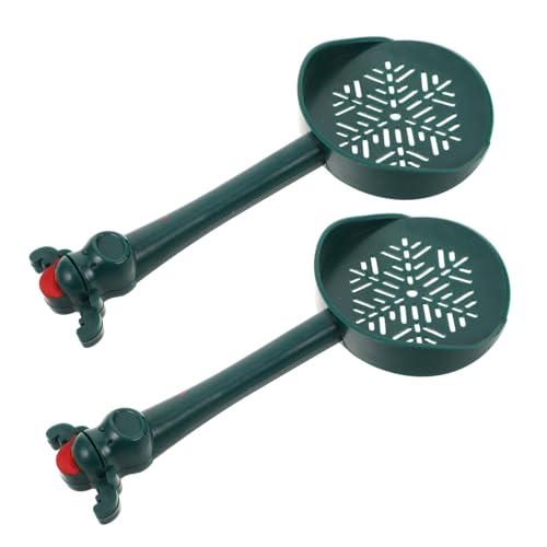 Kisangel 2stücke Hamster-sandbadschaufel Aus Plastik Urin-sandschaufel Für Kleine Tiere Kompakte Schaufel Für Reinigung in Engen Räumen Bequemer Griff Für Effiziente von Kisangel