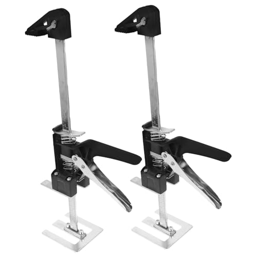 Kisangel 2 Stück Teiliges Handliches Möbelheberwerkzeug Präziser Fliesen Höhenversteller Kompakt und Langlebig Werkzeugloser Helfer für Schrank Wandfliesenmontage von Kisangel