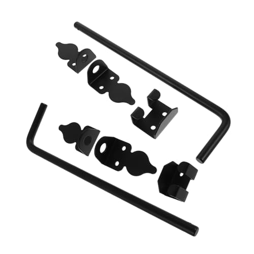 Kisangel 2 Stück Teiliges Schweres Türschloss aus Wetterfestem Metall Robuster Gartentor-stab Kompatibel mit Holz- PVC Metallzäunen Einfacher Diy-einbau Stabiler Bodeneinlass Dunkler Kisangel 2 Stück Teiliges Schweres Türschloss aus Wetterfestem Metall Robuster Gartentor-stab Kompatibel mit Holz- PVC Metallzäunen Einfacher Diy-einbau Stabiler Bodeneinlass Dunkler von Kisangel
