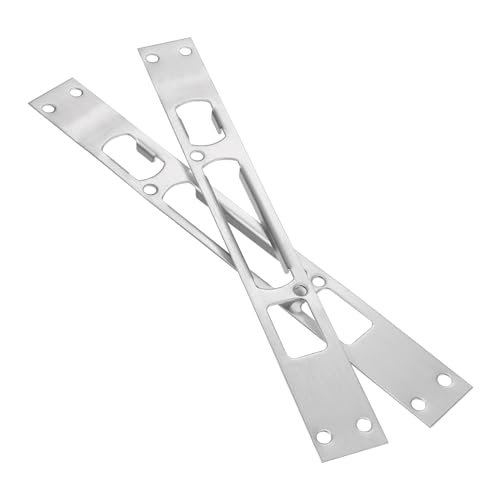 Kisangel 2 Stück Teiliges Türrahmen riegelverstärkungsset aus Dickem Edelstahl Stabile Türschloss abdeckplatten für Haustüren Einfache Montage Rostfrei Sicherheitsverstärkende Türbeschläge Kisangel 2 Stück Teiliges Türrahmen riegelverstärkungsset aus Dickem Edelstahl Stabile Türschloss abdeckplatten für Haustüren Einfache Montage Rostfrei Sicherheitsverstärkende Türbeschläge von Kisangel