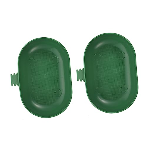 Kisangel 2 Stück Teiliges Vogelreinigungsbecken aus Sicherem Kunststoff mit Haken Praktische Vogel Badewanne für Wellensittiche und Kleine Vögel Langlebiges Multifunktionales Käfigzubehör Kisangel 2 Stück Teiliges Vogelreinigungsbecken aus Sicherem Kunststoff mit Haken Praktische Vogel Badewanne für Wellensittiche und Kleine Vögel Langlebiges Multifunktionales Käfigzubehör von Kisangel