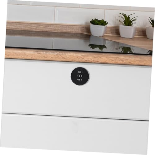 Kisangel 2 Stück Teiliges Zahlenschloss für Schränke Robuste Kombinationstürverriegelung Einfache Montage Praktisches Sicherheitszubehör für Büro Wohnmöbel Langlebiges Metallgehäuse von Kisangel