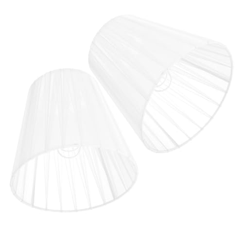 Kisangel 2 Stück Transparente Lampenschirm clips aus Hochwertigem Lichtdurchlässiger Lampenschirm für Decken Wandleuchten Schützende Abdeckung Einfache Montage Geeignet für von Kisangel