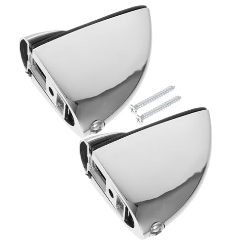 Kisangel 2 Stück Zinklegierung Fischmaul Glashalter Verstellbar Spiegelhalter Clips Glasregalbefestigung für Wandhalterung Wohnzimmer Küche Bad Kisangel 2 Stück Zinklegierung Fischmaul Glashalter Verstellbar Spiegelhalter Clips Glasregalbefestigung für Wandhalterung Wohnzimmer Küche Bad von Kisangel