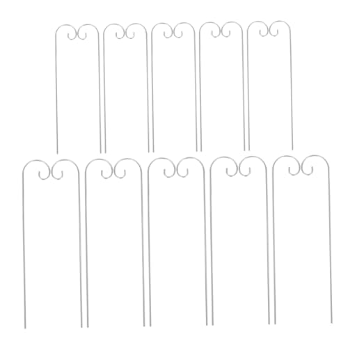 Kisangel 20 Stück Kleine Schäferhaken für Außenbereich Metallgartenstecker für Pflanzenetiketten Laternen Vogelhäuser Solarlichter Hochzeitsdekoration Vielseitige Gartenaccessoires Kisangel 20 Stück Kleine Schäferhaken für Außenbereich Metallgartenstecker für Pflanzenetiketten Laternen Vogelhäuser Solarlichter Hochzeitsdekoration Vielseitige Gartenaccessoires von Kisangel