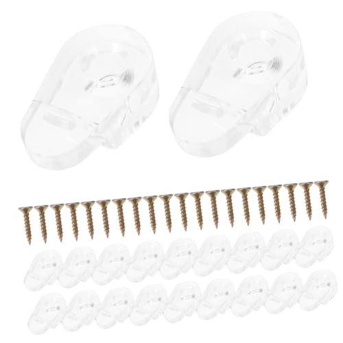 Kisangel 20 Stück Teiliges Glastür klemmset aus Robustem Material mit Schrauben zur Festen Befestigung von Glasplatten Spiegeln und Schranktüren Vielseitig Einsetzbar für Möbel Schränke Kisangel 20 Stück Teiliges Glastür klemmset aus Robustem Material mit Schrauben zur Festen Befestigung von Glasplatten Spiegeln und Schranktüren Vielseitig Einsetzbar für Möbel Schränke von Kisangel