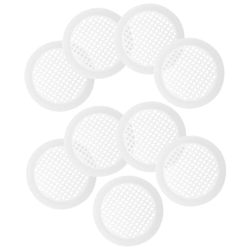 Kisangel 20 Stück Teiliges Runde Lüftungsgitter aus Langlebigem Kunststoff Einfache Montage Dekorative Ventilabdeckung für Schränke Schuhschränke und Kleiderschränke Weiß Kisangel 20 Stück Teiliges Runde Lüftungsgitter aus Langlebigem Kunststoff Einfache Montage Dekorative Ventilabdeckung für Schränke Schuhschränke und Kleiderschränke Weiß von Kisangel