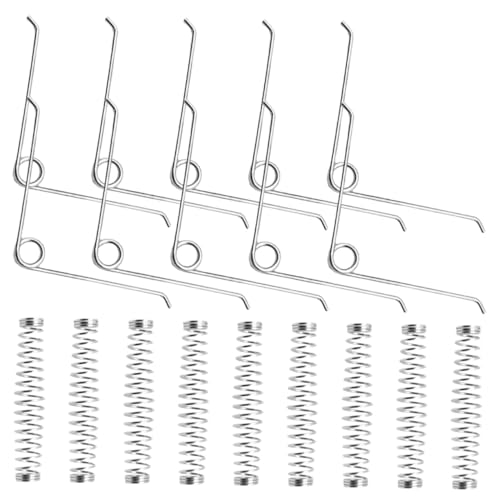 Kisangel 20 Stück Teiliges V förmige Ersatzfedern aus Rostfreiem Edelstahl Flexible Druckfedern für Gartenscheren Langlebige Metallfedern Installieren Kompatibel mit Meisten Baumscheren Kisangel 20 Stück Teiliges V förmige Ersatzfedern aus Rostfreiem Edelstahl Flexible Druckfedern für Gartenscheren Langlebige Metallfedern Installieren Kompatibel mit Meisten Baumscheren von Kisangel