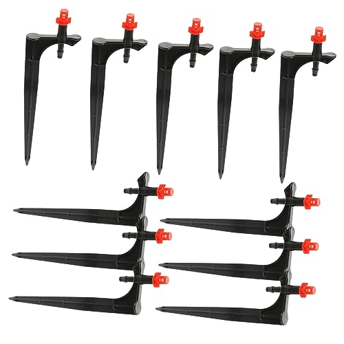 Kisangel 20Stücke Sprühdüsen für Bewässerung Einstellbare Sprinkler mit Funktion für Garten und Gewächshaus für Mikrobewässerung und Pflanzensprühung von Kisangel