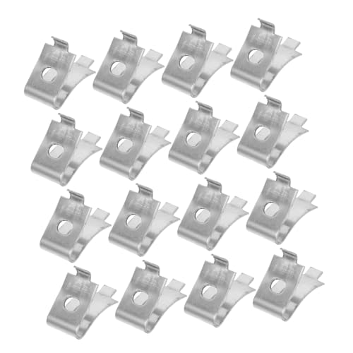 Kisangel 24 Stücke Teiliges Verstellbare Metall Regalhalter Clips aus Edelstahl Robustes Regalstützen Befestigungssystem für Küchen- Kleiderschrank Vitrinenglastafeln Langlebige Kisangel 24 Stücke Teiliges Verstellbare Metall Regalhalter Clips aus Edelstahl Robustes Regalstützen Befestigungssystem für Küchen- Kleiderschrank Vitrinenglastafeln Langlebige von Kisangel