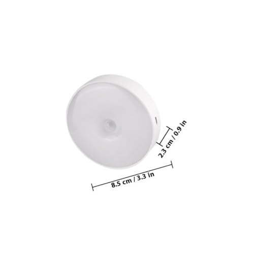 Kisangel 3 Stück Teiliges LED Nachtlicht mit Bewegungsmelder Warmweißes Körper sensor Licht Kabellos Energiesparend für Flur Treppe Schlafzimmer und Kinderzimmer Einfache Montage Kompaktes von Kisangel