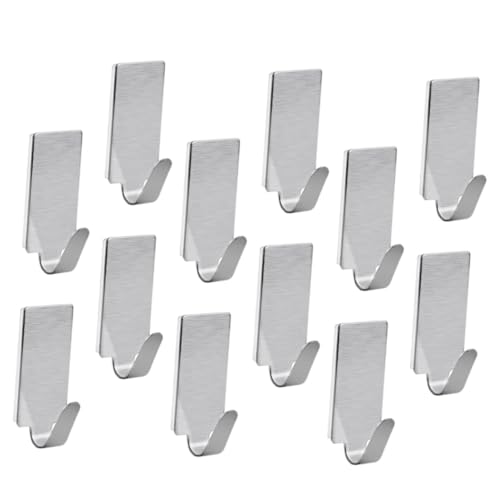 Kisangel 30 Stück Teiliges Edelstahl klebehaken Selbstklebende Rostfreie Türhaken mit Starker Haftung bis Belastbar Rechteckig für Küche Bad Wohnzimmer und Büro Bohrfreier Wandhaken Kisangel 30 Stück Teiliges Edelstahl klebehaken Selbstklebende Rostfreie Türhaken mit Starker Haftung bis Belastbar Rechteckig für Küche Bad Wohnzimmer und Büro Bohrfreier Wandhaken von Kisangel