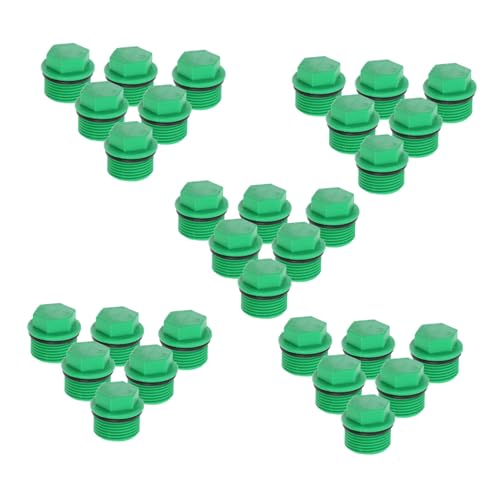 Kisangel 30 Stück Teiliges Ppr Außengewinde Rohrstopfen Wasserrohr Endkappen für Gartenbewässerung Tropfbewässerung Auslaufsicher Wiederverwendbar Schnelle Befestigung Kisangel 30 Stück Teiliges Ppr Außengewinde Rohrstopfen Wasserrohr Endkappen für Gartenbewässerung Tropfbewässerung Auslaufsicher Wiederverwendbar Schnelle Befestigung von Kisangel
