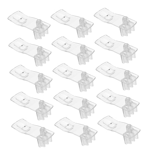 Kisangel 30 Stück Teiliges Transparente Kunststoff-lock-shelf-support-pins Gebogene Selbstsichernde Regalstützen für Möbel Platzsparend Einsetzbar für Küchen Schrankregale Kisangel 30 Stück Teiliges Transparente Kunststoff-lock-shelf-support-pins Gebogene Selbstsichernde Regalstützen für Möbel Platzsparend Einsetzbar für Küchen Schrankregale von Kisangel