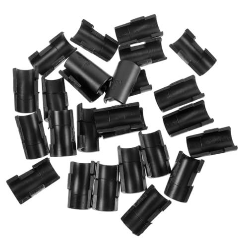 Kisangel 32 Stück Teiliges Draht regal clips aus Langlebigem Kunststoff Stabil und Einfach zu Montieren Hochfeste Halterungen für Rohrdurchmesser Ersatzklemmen für Einlegeböden und Kisangel 32 Stück Teiliges Draht regal clips aus Langlebigem Kunststoff Stabil und Einfach zu Montieren Hochfeste Halterungen für Rohrdurchmesser Ersatzklemmen für Einlegeböden und von Kisangel