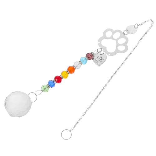Kisangel 4 Stück Heimzubehör Pfotenabdruck Makrame -Wand hängen groß Veranda fensterschmuck sonnenlicht wohnaccessoires Wanddeko Fensteranhänger Wohnkultur Klaue Weißer Kristall Kisangel 4 Stück Heimzubehör Pfotenabdruck Makrame -Wand hängen groß Veranda fensterschmuck sonnenlicht wohnaccessoires Wanddeko Fensteranhänger Wohnkultur Klaue Weißer Kristall von Kisangel