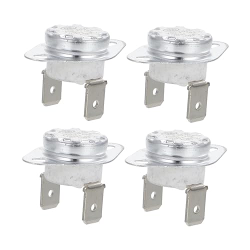 Kisangel 4 Stück Keramik Temperaturregler Thermostat Mechanischer Thermostat Schalter für Mikrowelle Bügeleisen Kühlschrank und Elektrogeräte Langlebig und Präzise Kisangel 4 Stück Keramik Temperaturregler Thermostat Mechanischer Thermostat Schalter für Mikrowelle Bügeleisen Kühlschrank und Elektrogeräte Langlebig und Präzise von Kisangel