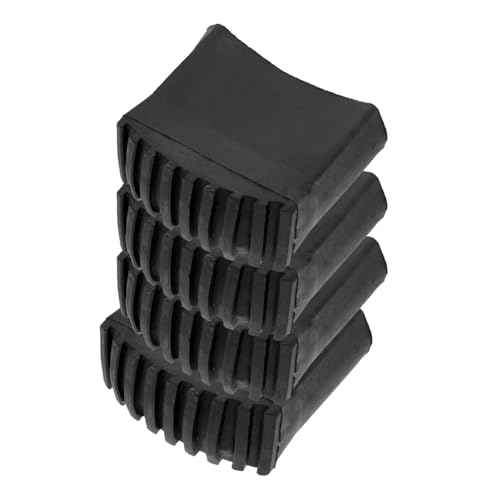 Kisangel 4 Stück Leiterfüße Gummi Schutzkappen Rutschfeste Leiterfußabdeckungen mit Verstärkter Trägerfläche Schalldämpfend Vibrationsarm Passend für Eisenleitern Langlebig und Einfach zu Kisangel 4 Stück Leiterfüße Gummi Schutzkappen Rutschfeste Leiterfußabdeckungen mit Verstärkter Trägerfläche Schalldämpfend Vibrationsarm Passend für Eisenleitern Langlebig und Einfach zu von Kisangel