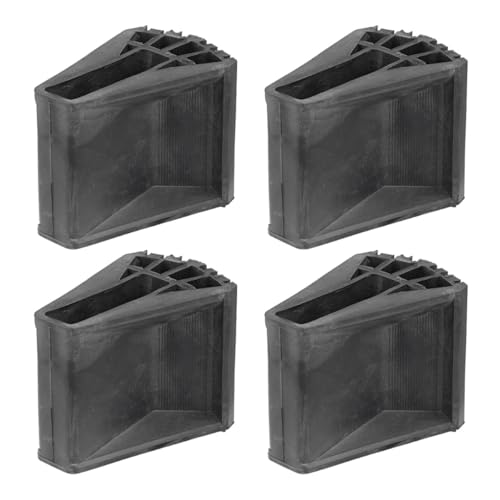 Kisangel 4 Stück Rutschfeste Schutzfüße für Klappbare Leitern Gummifüße mit Verstärkter Dicker Schutzfläche Rutschhemmend und Schallisolierend für Alu Klappleitern Boden Trittschutz Kisangel 4 Stück Rutschfeste Schutzfüße für Klappbare Leitern Gummifüße mit Verstärkter Dicker Schutzfläche Rutschhemmend und Schallisolierend für Alu Klappleitern Boden Trittschutz von Kisangel