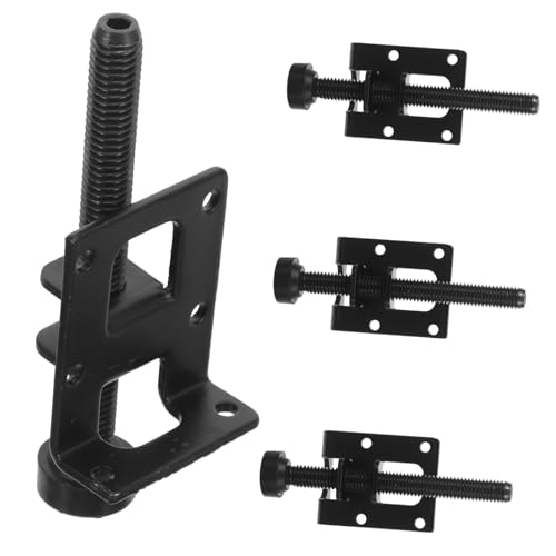 Kisangel 4 Stück Schwerlast Möbel Nivellierfüße Verstellbare Schraubfüße mit Anti rutsch Design Höhenverstellbare Möbelfüße für Tische Schränke und Sideboards Stabile Ebenenjustierung von Kisangel