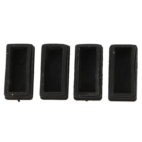 Kisangel 4 Stück Teiliges Leiterfüße Rutschfestes Gummi Bodenschoner Leiterfußschutz für Teleskopleitern Stabiles Leiterzubehör Einfache Montage Langlebiger Leiterbeinschutz von Kisangel