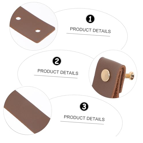 Kisangel 4 Stück Teiliges Möbelgriffe Schubladengriffe für Schränke und Kommoden Modernes Design Langlebiges Pu material Geeignet für Kleiderschränke Schuhschränke Weinschränke Vielseitig Kisangel 4 Stück Teiliges Möbelgriffe Schubladengriffe für Schränke und Kommoden Modernes Design Langlebiges Pu material Geeignet für Kleiderschränke Schuhschränke Weinschränke Vielseitig von Kisangel