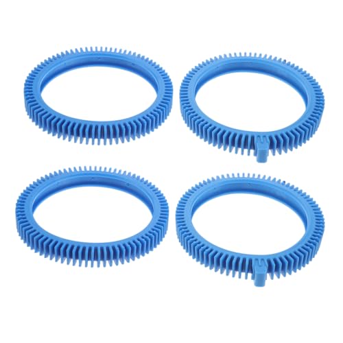 Kisangel 4 Stück Teiliges PVC Reifen für Poolreiniger Robuste Ersatzräder Vorne und Hinten Langlebige Schwimmbadreinigung Zubehörteile für Automatischen Poolstaubsauger Kisangel 4 Stück Teiliges PVC Reifen für Poolreiniger Robuste Ersatzräder Vorne und Hinten Langlebige Schwimmbadreinigung Zubehörteile für Automatischen Poolstaubsauger von Kisangel