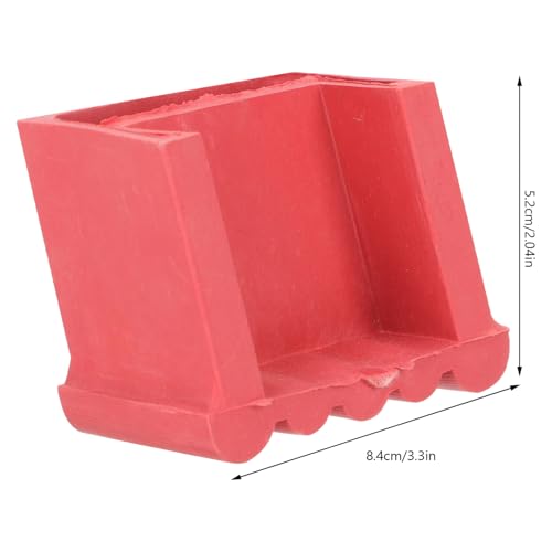 Kisangel 4 Stück Teiliges Rutschfeste Gummi leiterfüße Dicke Antirutsch schutzmatten für Haushalts Aluleitern Verschleißfest Stoßdämpfend Kratzschützende Ersatzkappen von Kisangel