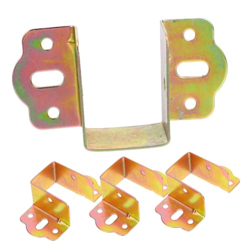 Kisangel 4 Stück Teiliges Schwerlastverstärktes Dickes Bettseitenwinkel eckverbinder Kompatibel mit Diversen Bettverbindungen für Stabile Bettrahmenmontage Kisangel 4 Stück Teiliges Schwerlastverstärktes Dickes Bettseitenwinkel eckverbinder Kompatibel mit Diversen Bettverbindungen für Stabile Bettrahmenmontage von Kisangel