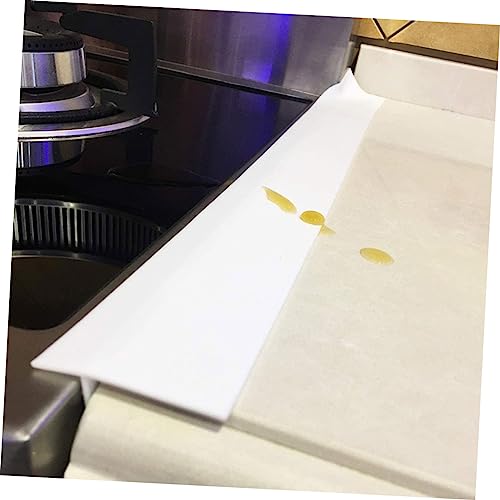 Kisangel 4 Stück Teiliges Silikon Hitzebeständig Flexibler Küchenarbeitsplatten lückenfüller Zuschneidbar Weiße Spaltabdeckung für Herd und Theke Kisangel 4 Stück Teiliges Silikon Hitzebeständig Flexibler Küchenarbeitsplatten lückenfüller Zuschneidbar Weiße Spaltabdeckung für Herd und Theke von Kisangel