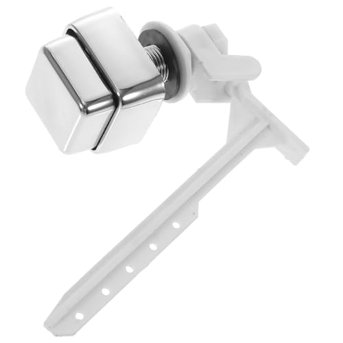 Kisangel 4 Stück Teiliges Wc Seitenknopf Ersatzset aus Hochwertigem Einfach zu Montieren Langlebig und Stabil mit Mehrschichtiger Veredelung für Glatte Oberfläche Geeignet für von Kisangel