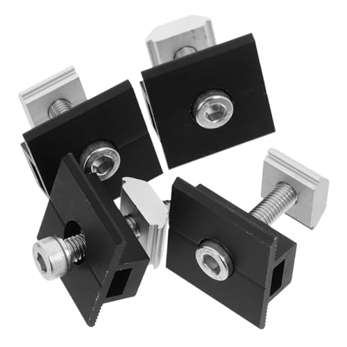 Kisangel 4 Stück Verstellbare Solar Endklemmen Aluminium Montageset mit Schrauben Robuste Solarmodul Halterung für Dachmontage Geeignet für Wohnmobile Boote Balkone und Flachdächer Kisangel 4 Stück Verstellbare Solar Endklemmen Aluminium Montageset mit Schrauben Robuste Solarmodul Halterung für Dachmontage Geeignet für Wohnmobile Boote Balkone und Flachdächer von Kisangel