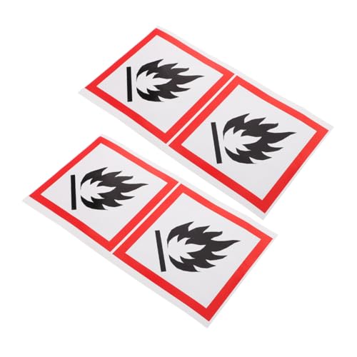 Kisangel 4stücke Selbstklebende Feuer-müll-Etiketten Outdoor Mülltonnen-schilder Sicherheits-warnschilder Für Schulen Und Parks Abfallkorb-Aufkleber Mit Klaren Grafiken Und Texten Kisangel 4stücke Selbstklebende Feuer-müll-Etiketten Outdoor Mülltonnen-schilder Sicherheits-warnschilder Für Schulen Und Parks Abfallkorb-Aufkleber Mit Klaren Grafiken Und Texten von Kisangel