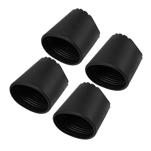 Kisangel 4 Stück rutschfeste Gummifüße für Leitern Langlebige Leiterfußmatten mit Abrieb Alterungsbeständigkeit Schutzkappen für Fliesenböden Geeignet für Leiterbeine Bodenschutz und von Kisangel