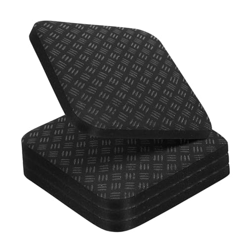Kisangel 4 Stücke Teiliges Rutschfestes Treadmill Pad Stoßdämpfende Trainingsmatte aus Strapazierfähigem PU für Laufband und Heimtrainer Geräuschreduzierung Bodenschutz für Parkett Teppich Kisangel 4 Stücke Teiliges Rutschfestes Treadmill Pad Stoßdämpfende Trainingsmatte aus Strapazierfähigem PU für Laufband und Heimtrainer Geräuschreduzierung Bodenschutz für Parkett Teppich von Kisangel