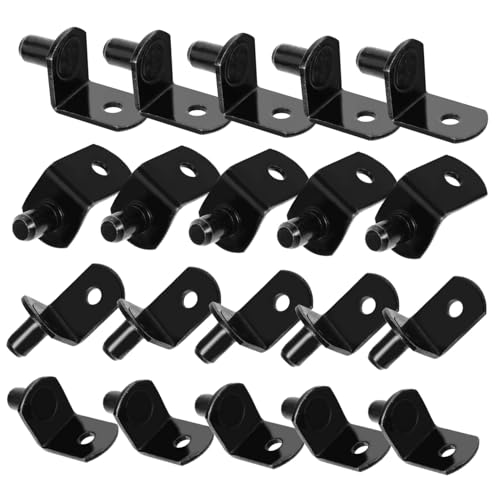 Kisangel 40 Stück Teiliges Regalbodenträger Schwarz Stabile Halterungen für Küchen Möbelregale Shelf Support Pegs für Schranksysteme und Bücherregale Kisangel 40 Stück Teiliges Regalbodenträger Schwarz Stabile Halterungen für Küchen Möbelregale Shelf Support Pegs für Schranksysteme und Bücherregale von Kisangel