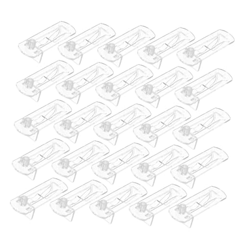 Kisangel 40 Stück Teiliges Transparente Kunststoff-regalstützen Stabile und Sichere Halterungen für Möbel Kleiderschränke und Küchenschränke Einfache Installation Klarer Unauffälliger Kisangel 40 Stück Teiliges Transparente Kunststoff-regalstützen Stabile und Sichere Halterungen für Möbel Kleiderschränke und Küchenschränke Einfache Installation Klarer Unauffälliger von Kisangel
