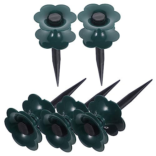 Kisangel 5 Stück Teiliges Gartenschlauch Guide Spikes Langlebig Wasserfest für Blumenbeete Garten Bewässert Schutz vor Schlauchschäden für Außenbereich Kisangel 5 Stück Teiliges Gartenschlauch Guide Spikes Langlebig Wasserfest für Blumenbeete Garten Bewässert Schutz vor Schlauchschäden für Außenbereich von Kisangel