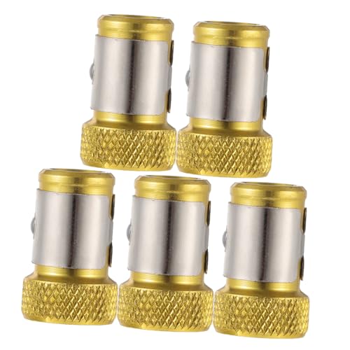 Kisangel 5 Stück Teiliges Schraubendreher bit mit Starkem Magnetischem Metallring Langlebige Schraubenzieher Bits für Rutschfesten Halt und Verbesserte Arbeitsleistung bei Schraubarbeiten von Kisangel